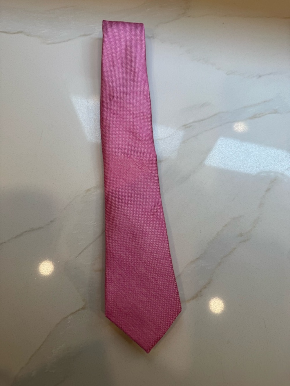 Marc New York Solid Pink Youth Boys Tie